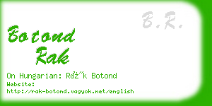 botond rak business card